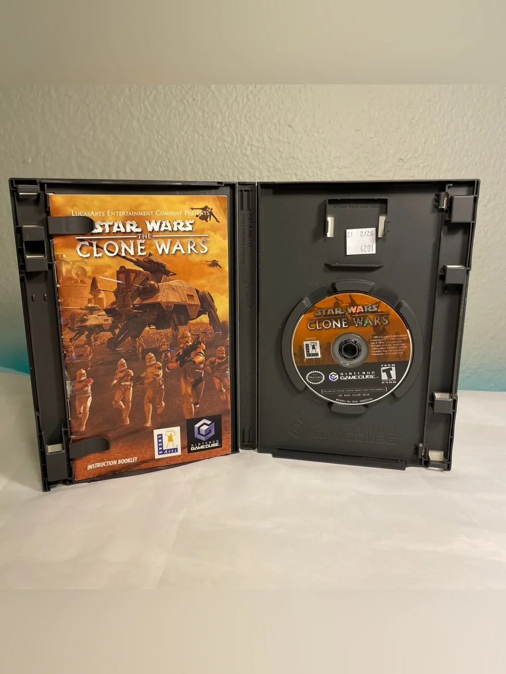 Star Wars: The Clone Wars (Nintendo GameCube, 2002) - Complete - CIB - Tested